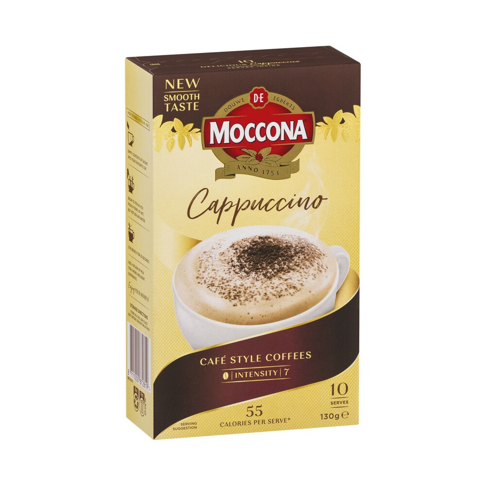 

Moccona Cafe Classics Cappuccino Sachets | 10 pack Australia