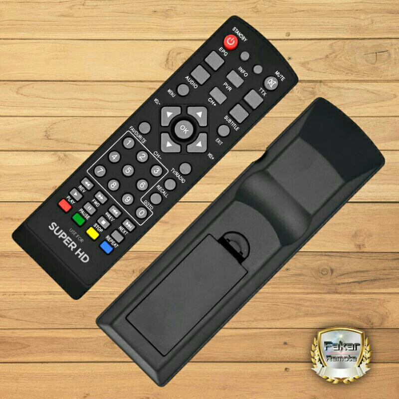 Remote STB Super HD 168 GOL / Remot Set Top Box SuperHD HD 168 Gardiner Optus Lgsat