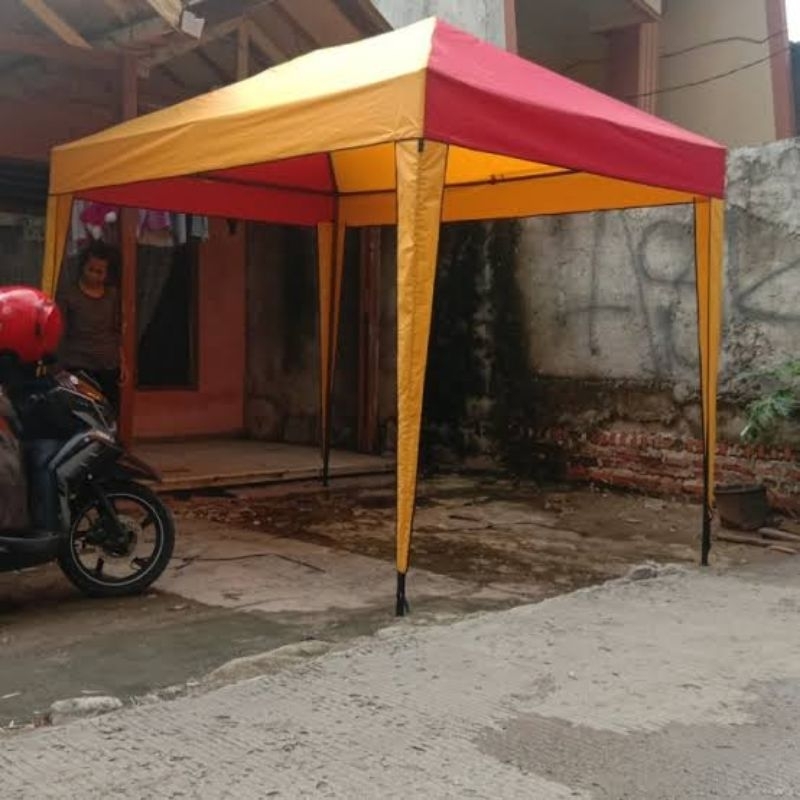 tenda cafe 2x3 stand jualan peneduh murah kaki lima