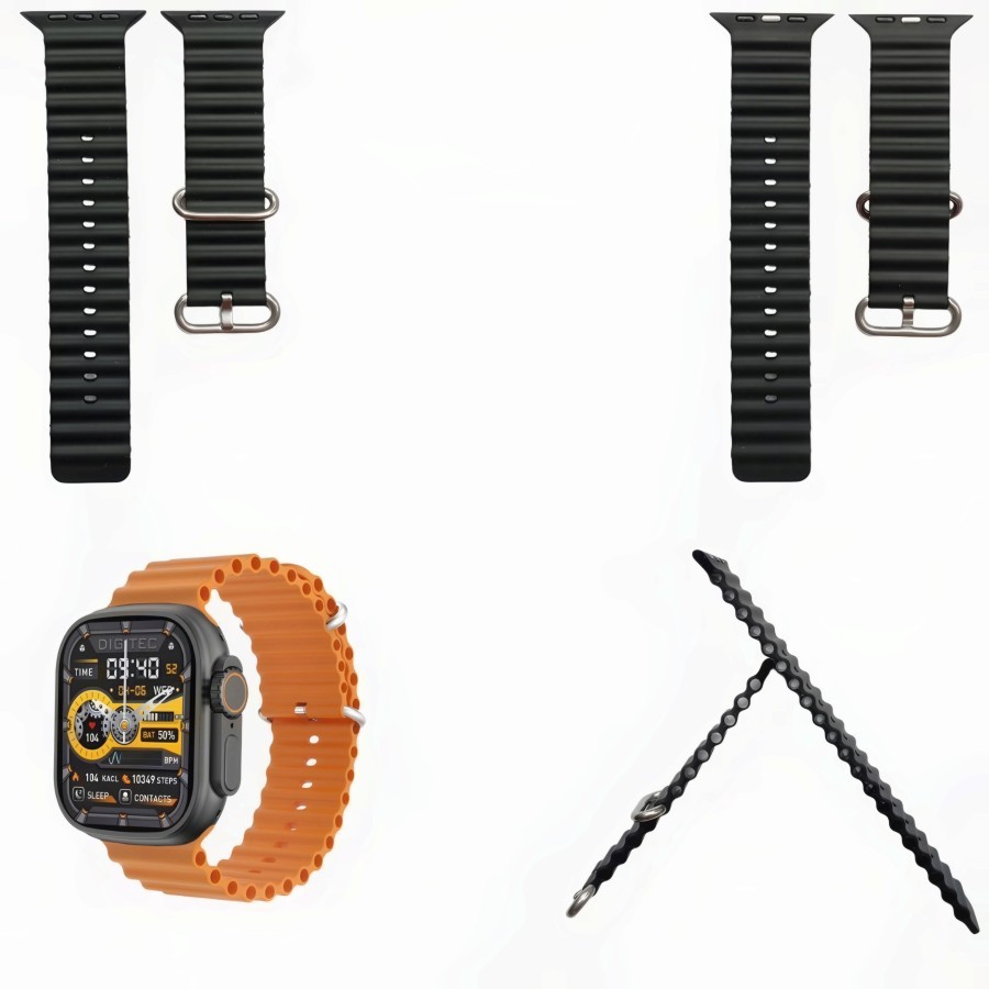Tali Jam Tangan Digitec Tronic Strap Rubber Digitec Smartwatch