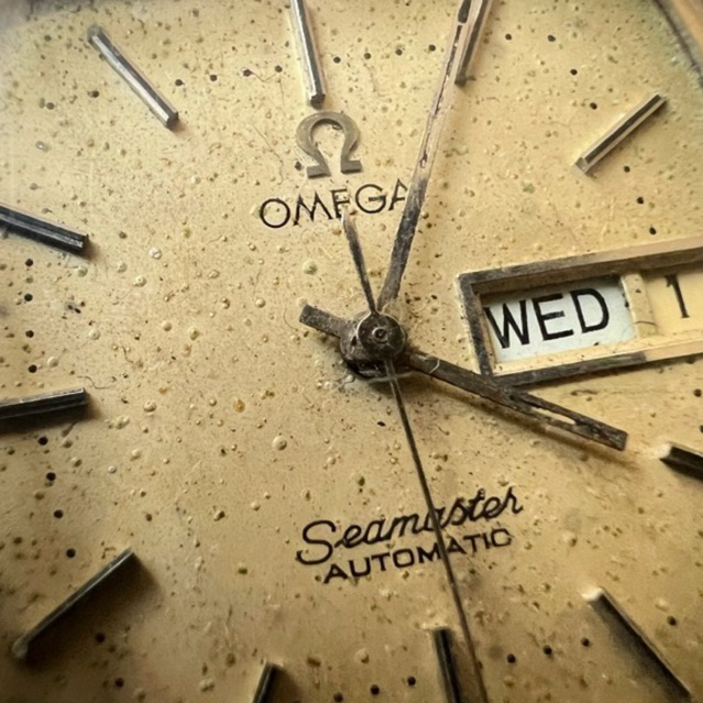 Omega Seamaster TV Octagon 1970 Full Original Day Date 166.0256