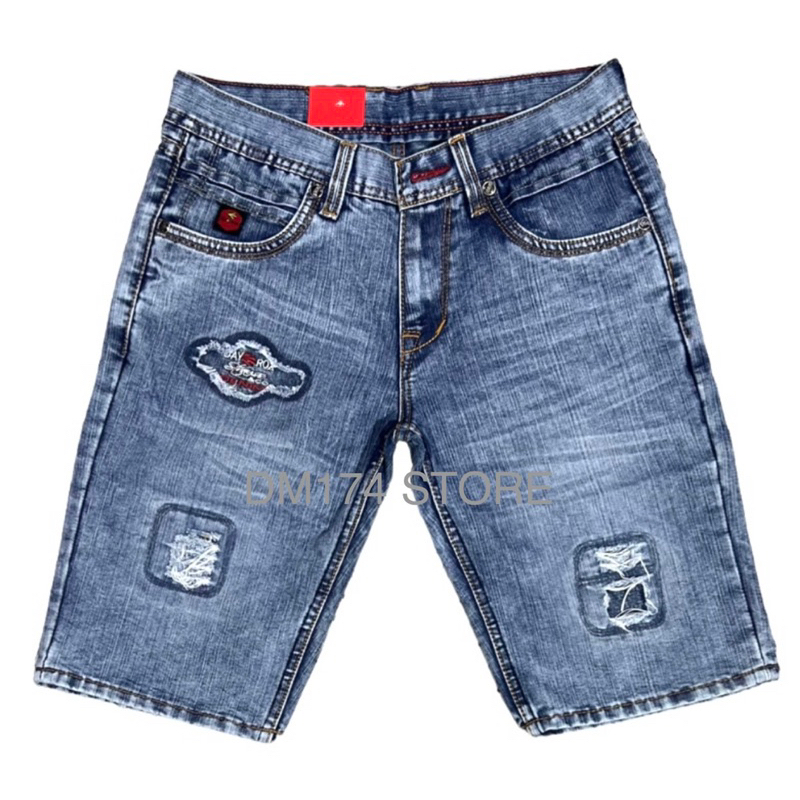 JEANS PENDEK RIPPED SOBEK PRIA//JEANS PENDEK PRIA//JEANS PENDEK DISTRO//JEANS PENDEK PRIA TERKINI