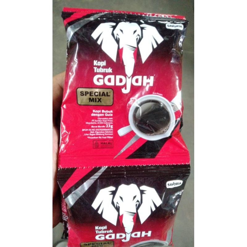 

Kopi Tubruk Gadjah Special Mix 1 Renceng