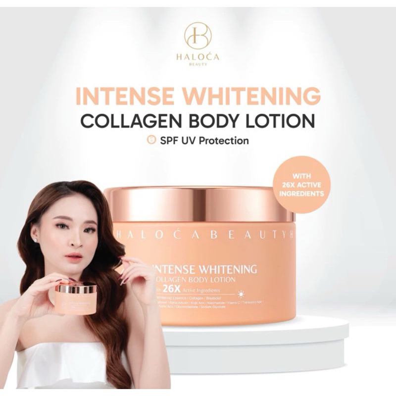 HALOCA LOTION WHITENING CHROMOSOME/LOTION COLLAGEN/SERUM INFUS
