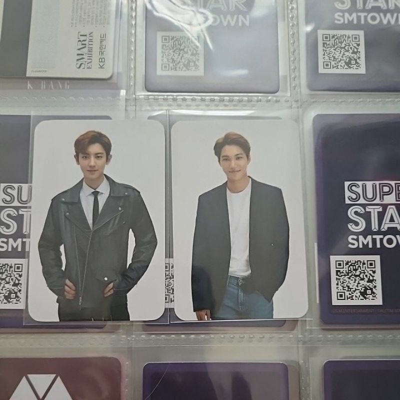 EXO rare chanyeol kai jongin pcy japan visa 1 photocard pc official