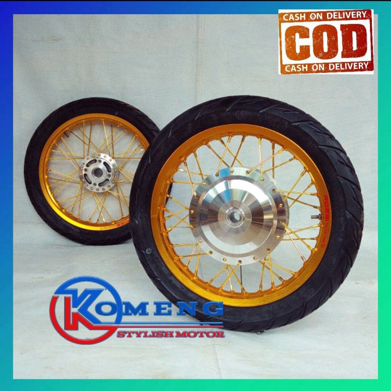 veleg Mio sporty ring 14 plus ban siap pasang