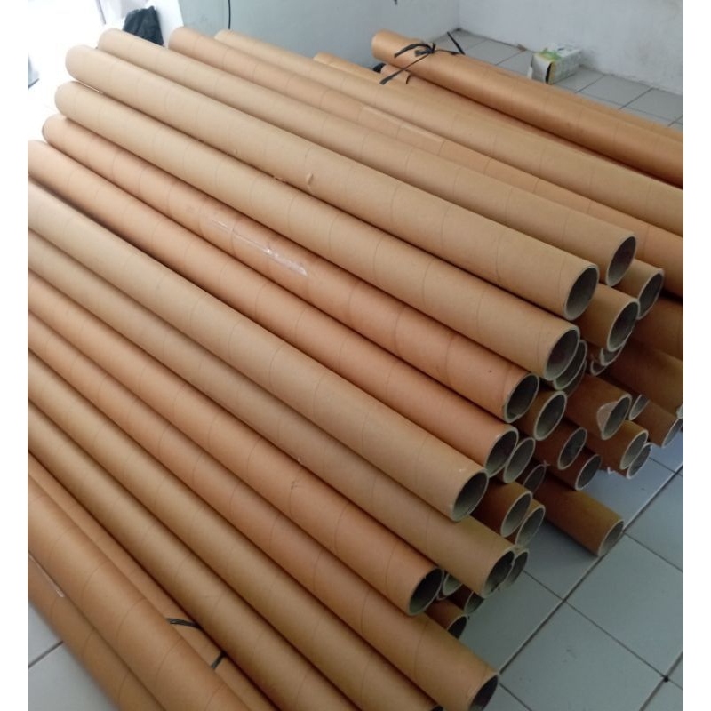 

gulungan karton/selongsong packing/corongan kardus/papper tube ukuran 140cm