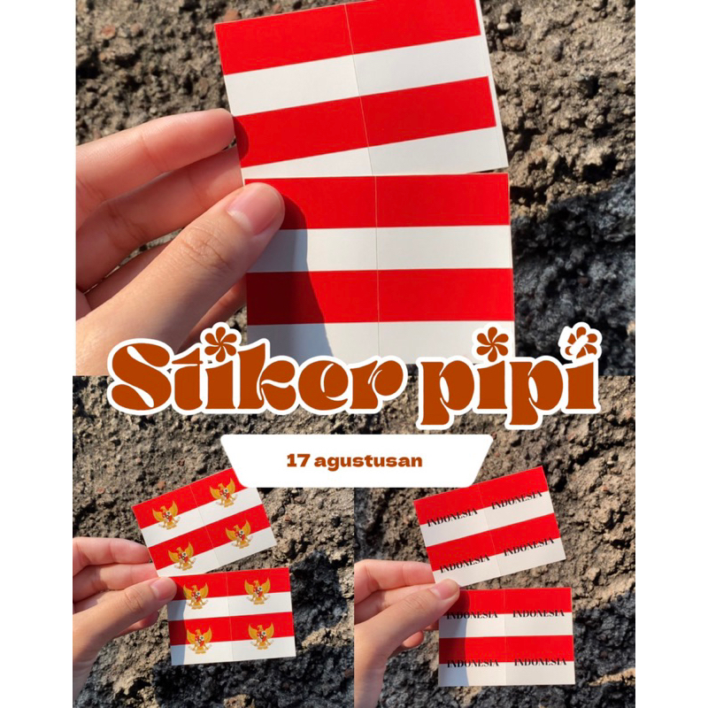 

STARLY - (DAPAT 144 pc )STIKER BENDERA STIKERPIPI STIKER KEMERDEKAAN STIKER BENDERA INDONESIA STIKER MERAH PUTIH STIKERINDONESIA