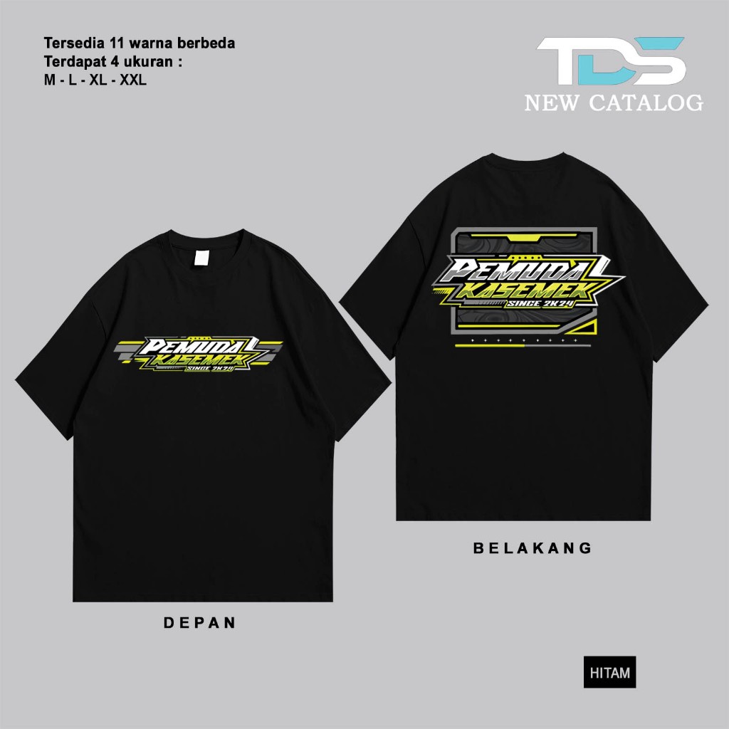 Kaos Pemuda Kasemek Since 2k 24 Kaos Pria