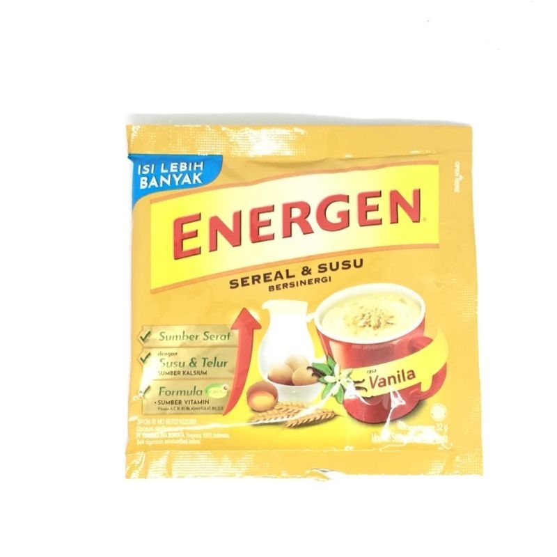 

energen all varian (vanilla,coklat, kacang ijo, jahe,kurma)