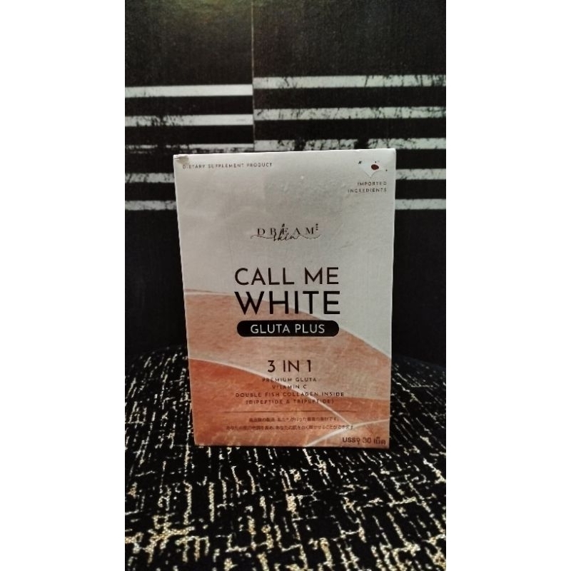[PREMIUM ORI 100%] CALL ME WHITE GLUTA PLUS 3IN1