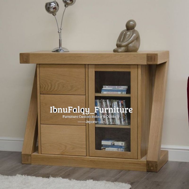 Bufet Minimalis Modern Kayu Jati, Bufet Modern Jati Jepara, Bufet Custom Jati Jepara