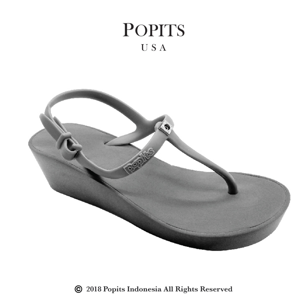 POPITS - SLINGBACK WEDGES 5CM