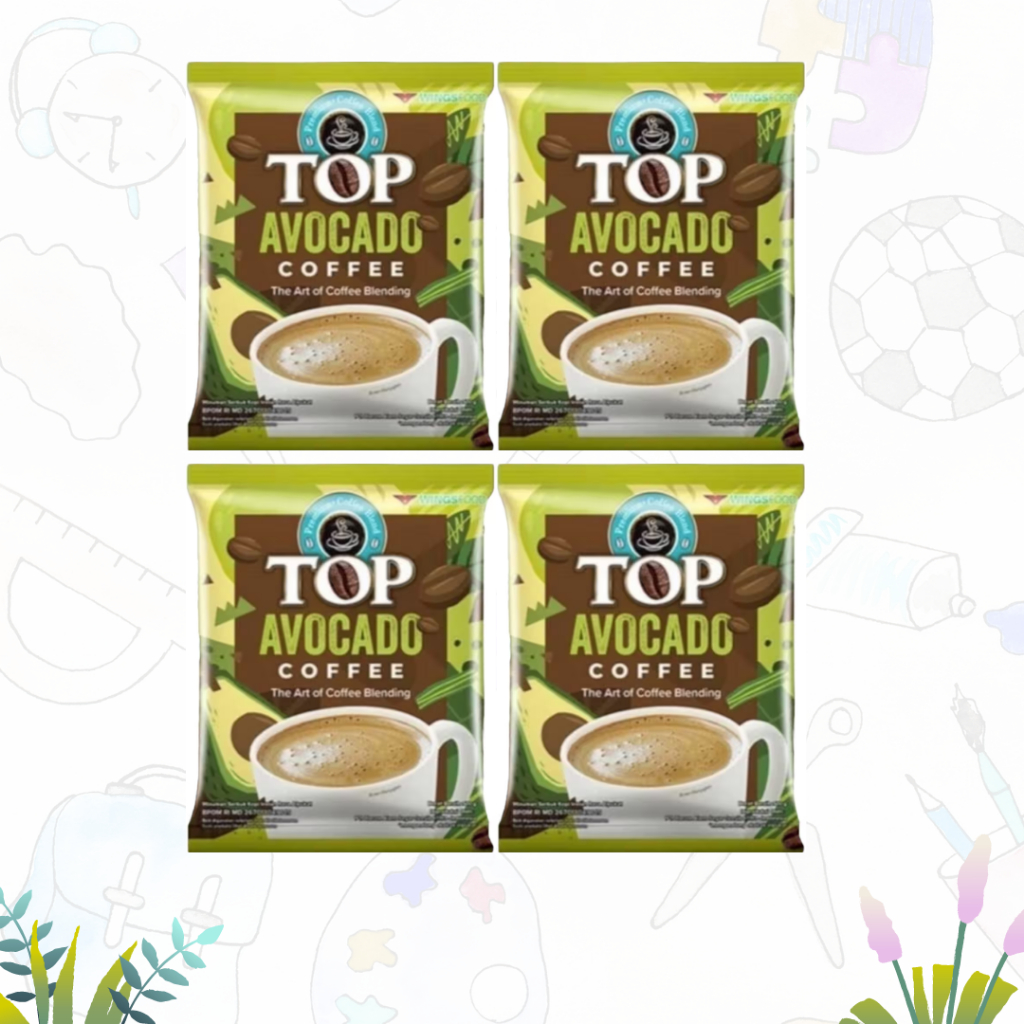 

Top Coffee Kopi Instan Avocado 15X22gr (RENCENG)