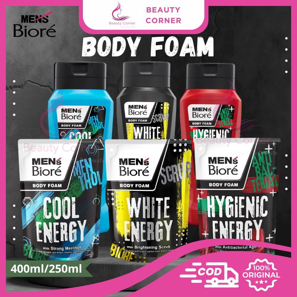 Biore Men's Body Foam - Sabun Cair