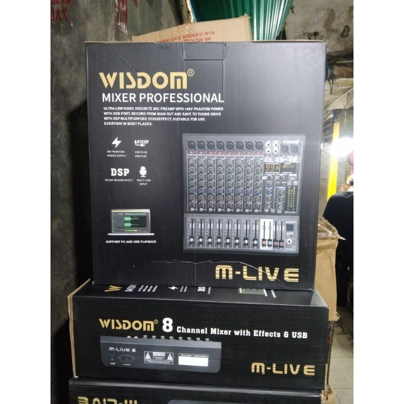 Mixer Wisdom 8 Chanel M-Live