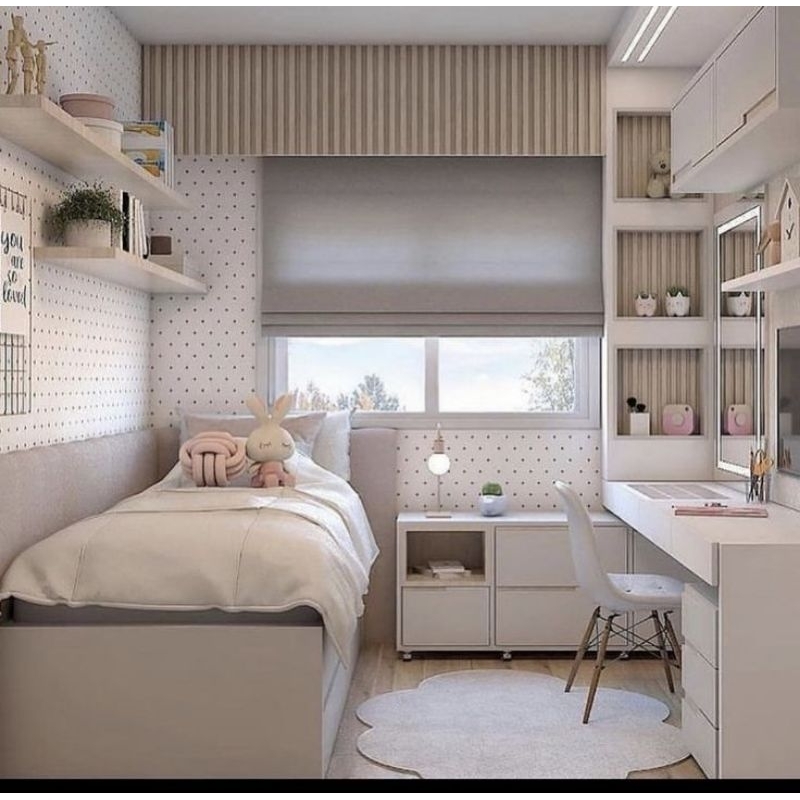 COSTOM KAMAR SET ANAK MINIMALIS MODERN HPL/DUCO