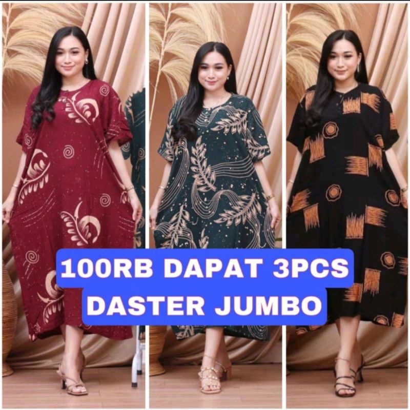 PAKET DASTER JUMBO 100 RB 3 PCS/DASTER RAYON