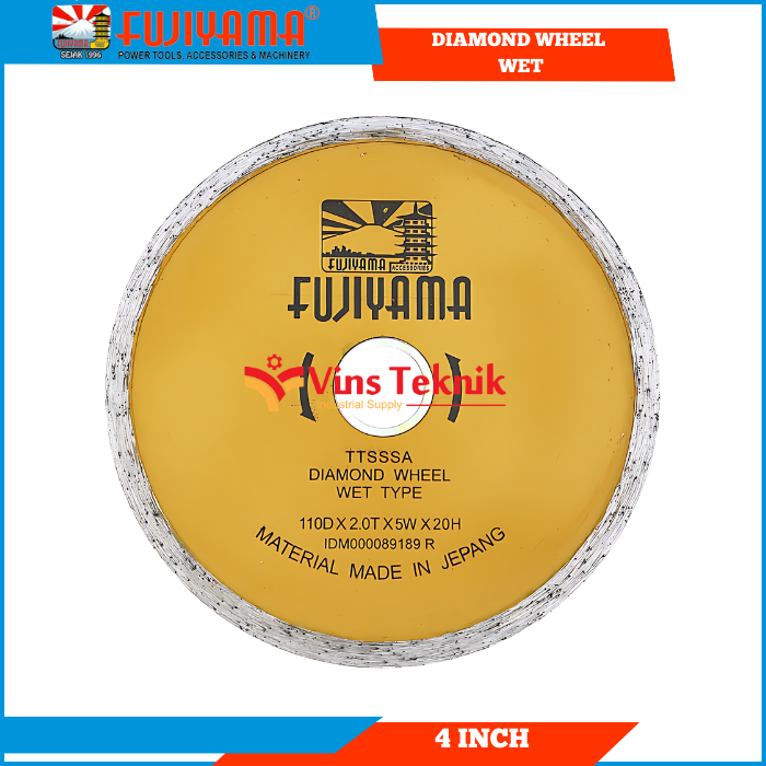 Diamond Wheel 4inch Wet Fujiyama