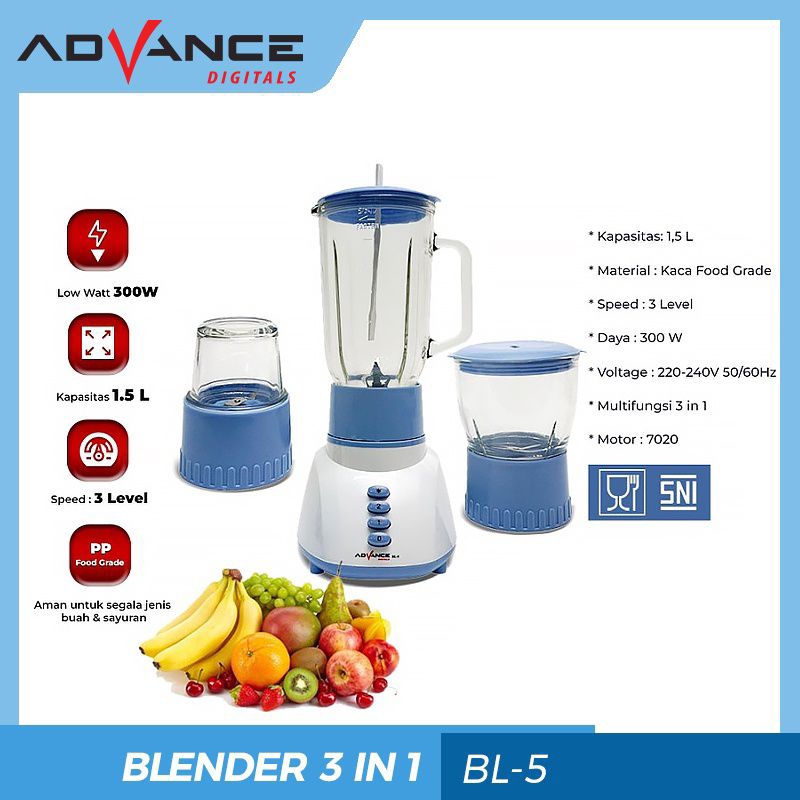 BLENDER 3 IN 1 ADVANCE BL-5