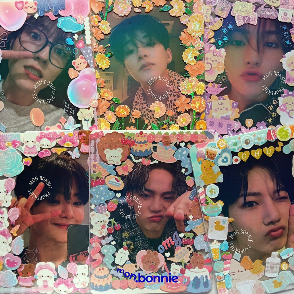 [REGULAR] Toploader Deco | kpop/anime/game photocard collector sticker deco