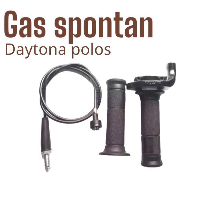 Gas spontan daytona gas spontan satu kabel domino universal 190cm PNP Mio Beat Vario CRF KLX dll