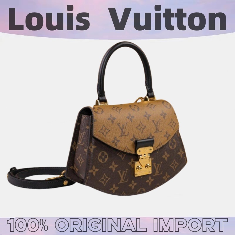 【100% original】LV Louis Vuitton Tilsitt handbag/Tas Wanita/ Tas Selempang & Bahu Wanita