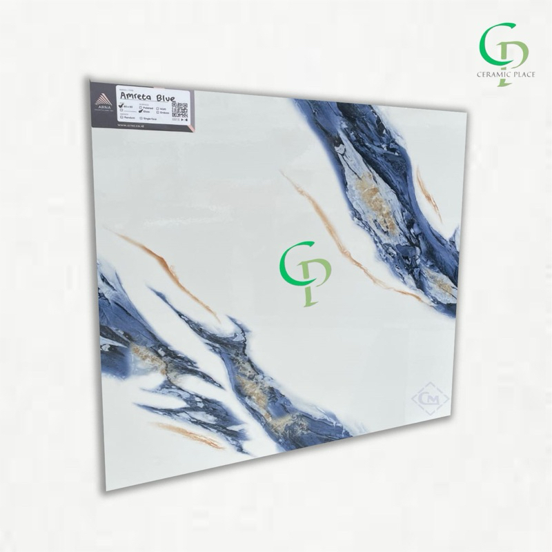 Granite lantai 60x60 Amreta blue | Arna | Glossy