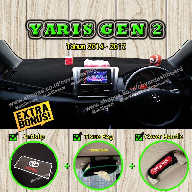 Cover Dashboard Mobil Yaris Gen 2 Alas Dashboard Mobil