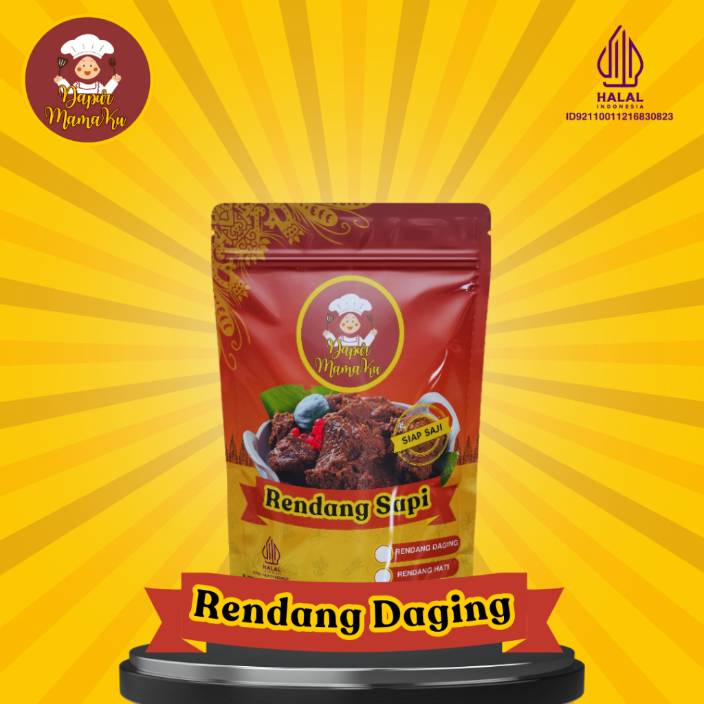 

Dapur MamaKu Mkw - Rendang Daging Sapi Siap Saji 500 Gr