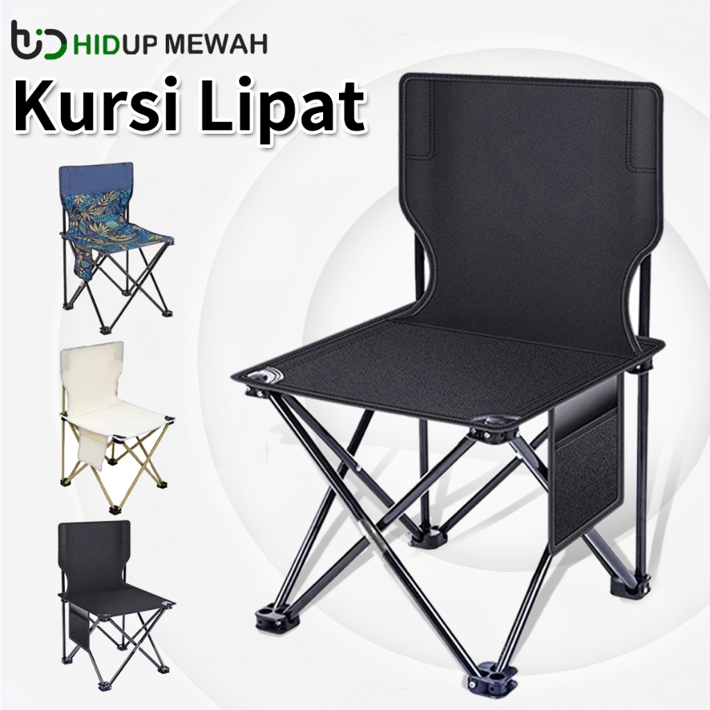 Kursi Lipat Outdoor Serbaguna Kursi Lipat Camping Portable Bangku Lipat L/XL/XXL