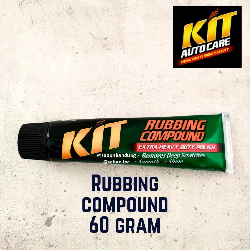 KIT Rubbing Compound Kompon Poles Penghilang Baret Mobil Motor