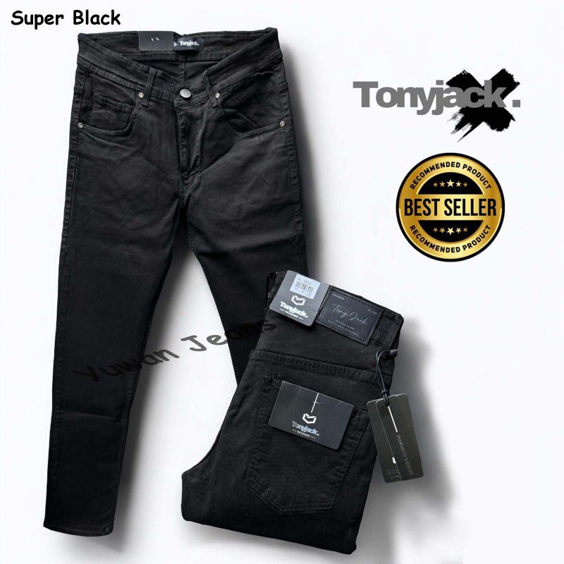Tony Jack - Celana Panjang Skinny Jeans pria Tonny Jack fashion 2024 / Celana skinny Softjeans Stret