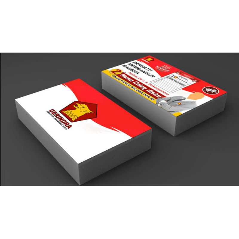

KARTU NAMA CALEG TERMURAH 2SISI/ 2MUKA PER 50 BOX