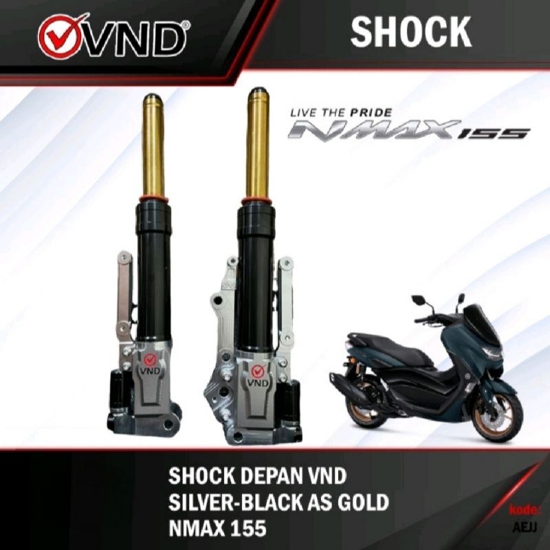 shock depan VND AS GOLD NMAX PNP Shockbreaker depan nmax old nmax new pnp shock depan nmax variasi