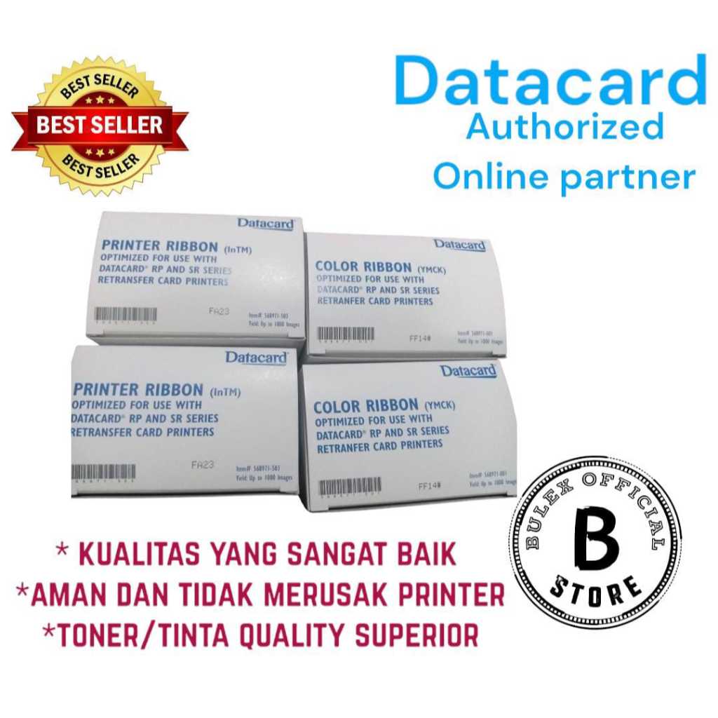 Ribbon YMCK Datacard SR300 dan SR200 ( 568971-001 / 568971-503 ) - 568971-001