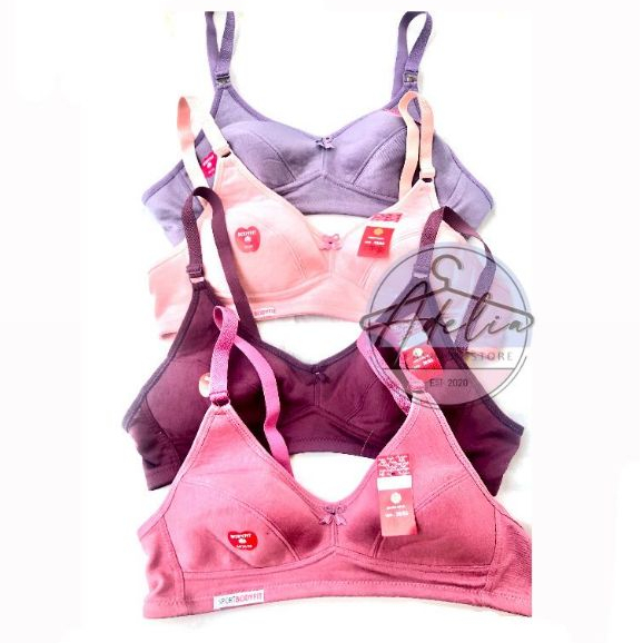 Bra BH Wanita Tanpa Busa Model Bodyfit Tanpa Kawat BodyFit