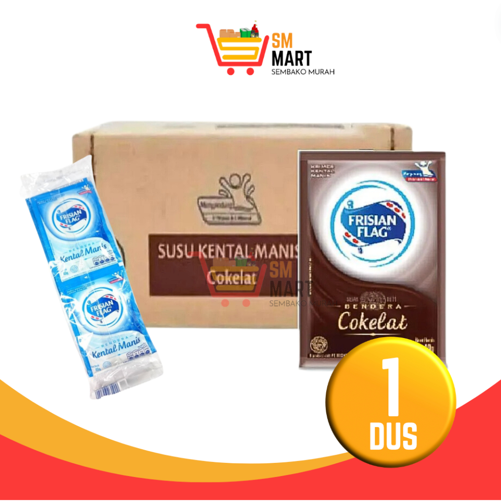 

[1 DUS] SUSU KENTAL MANIS FRISIAN FLAG 1 DUS 120 SASET FRISIAN FLAG PUTIH COKLAT