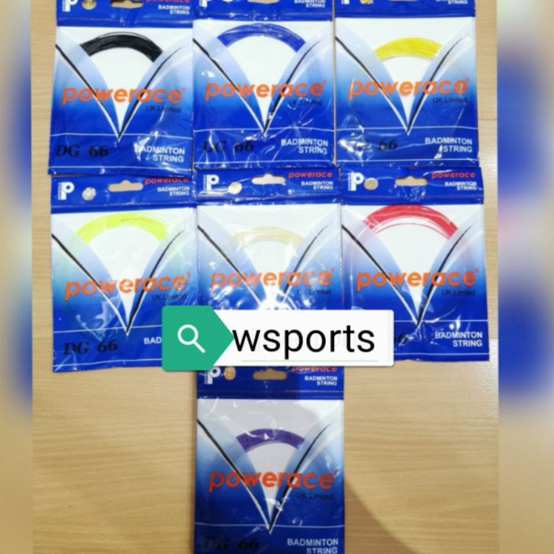 KODE V69D Senar Badminton Powerace Power Ace DG 66 DG66 Original
