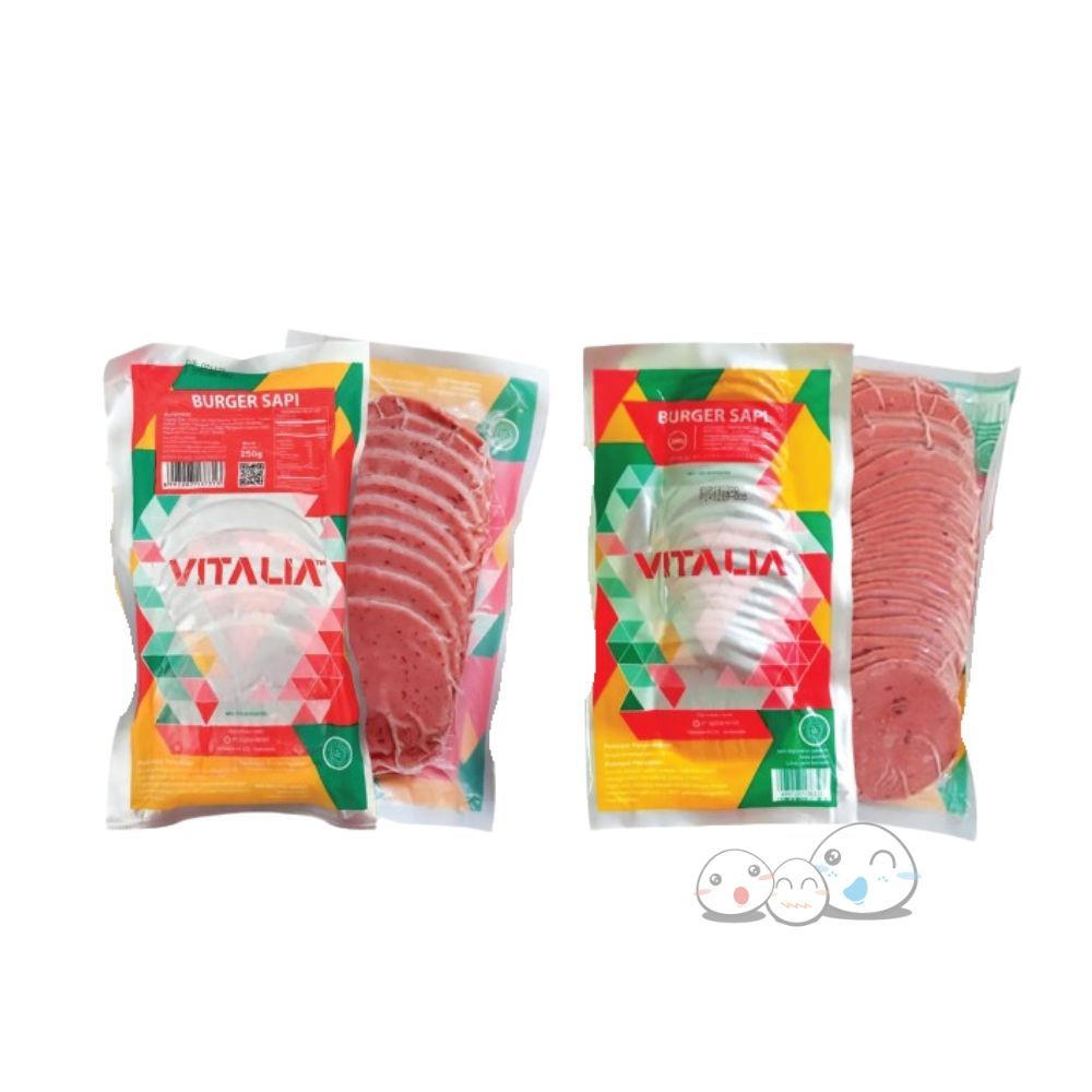 

Vitalia Beef Burger isi 10/Burger Sapi isi 20