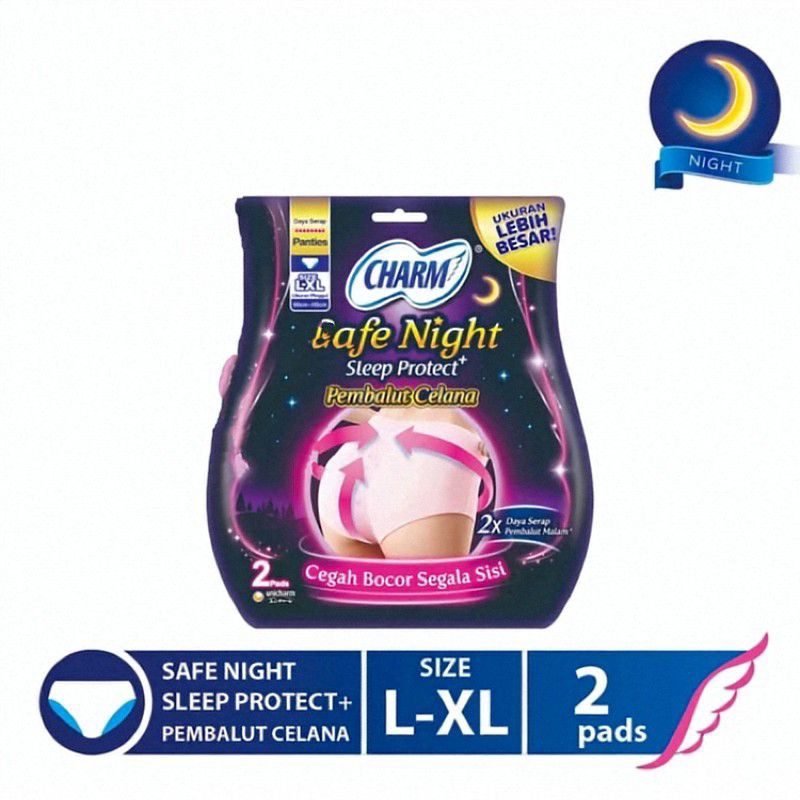 Charm pembalut celana