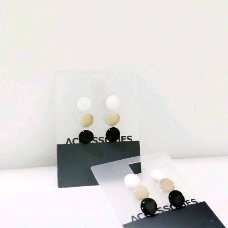 (384933/556664/414609) Anting Wanita 1 Set / Aksesoris Wanita