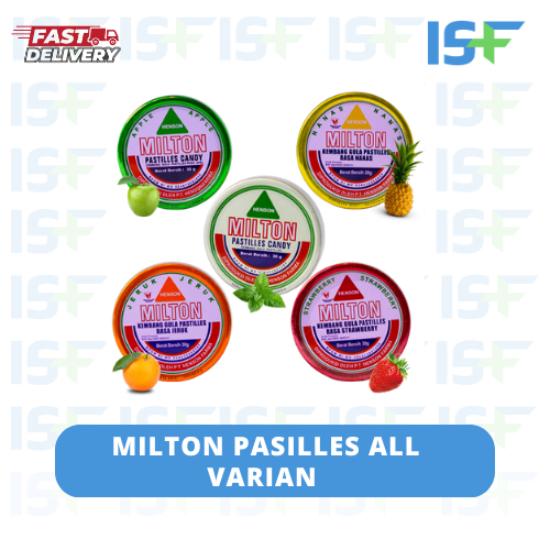

⭐ISF⭐Milton Pastiles Apel - Straw - Pineapple - Mint - Orange