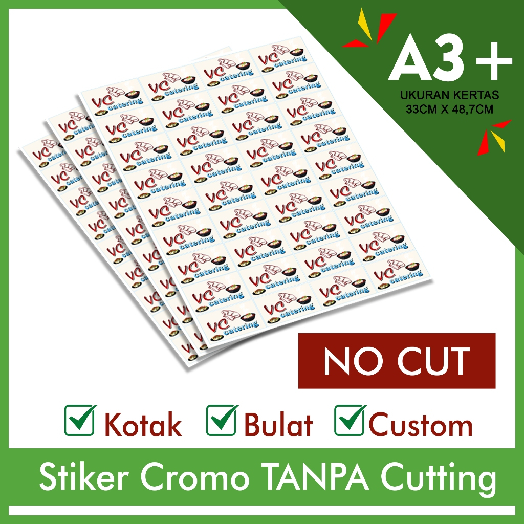 

Stiker Cromo Tanpa Cutting