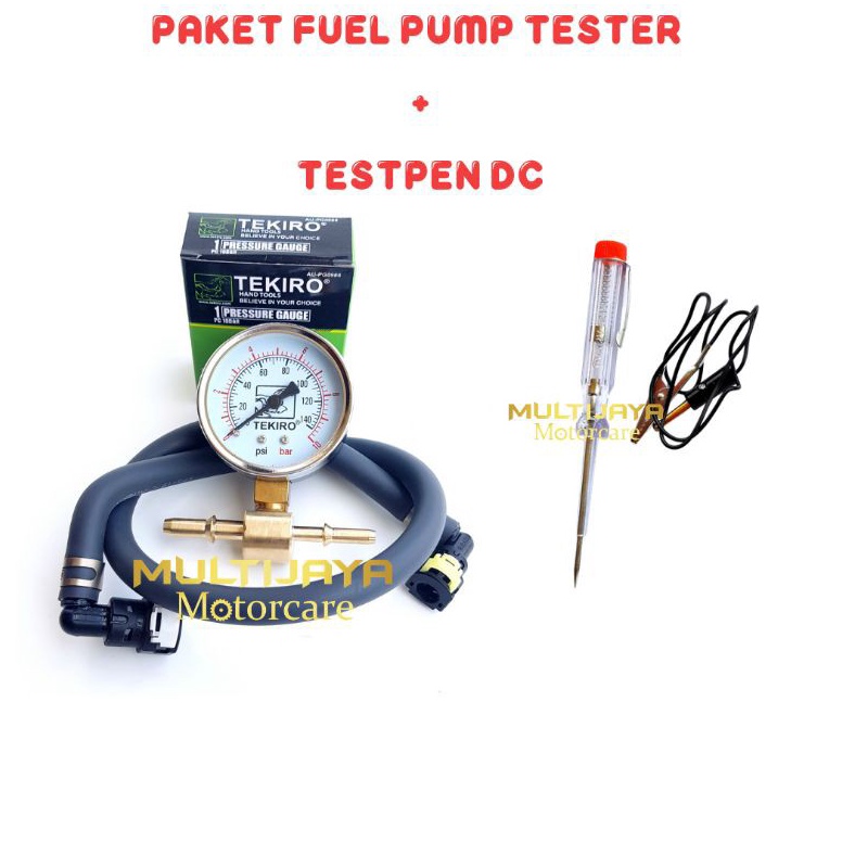 KODE W89N UNIVERSAL Paket Fuel Pump Tester Tekiro  Testpen