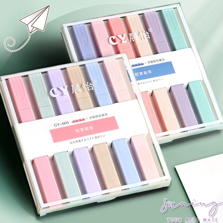 

KODE G27X HIGHLIGHTER PEN MARKER TIP SOFT LINER PASTELSuning Mall