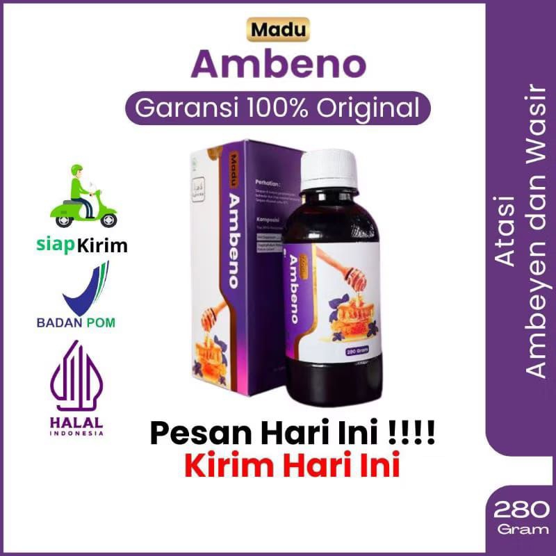 

AMBENO - MADU AMBENO | Asli Original Atasi Wasir Ambeyen Herbal | BPOM