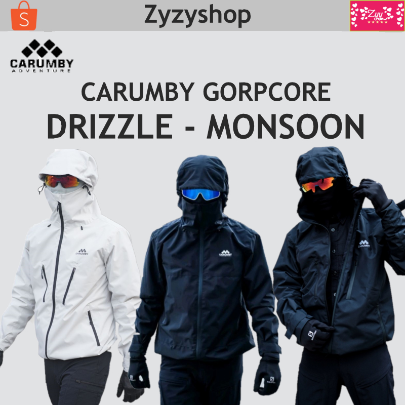 Carumby Jacket Gorpcore Monsoon Drizzle - Original Waterproof