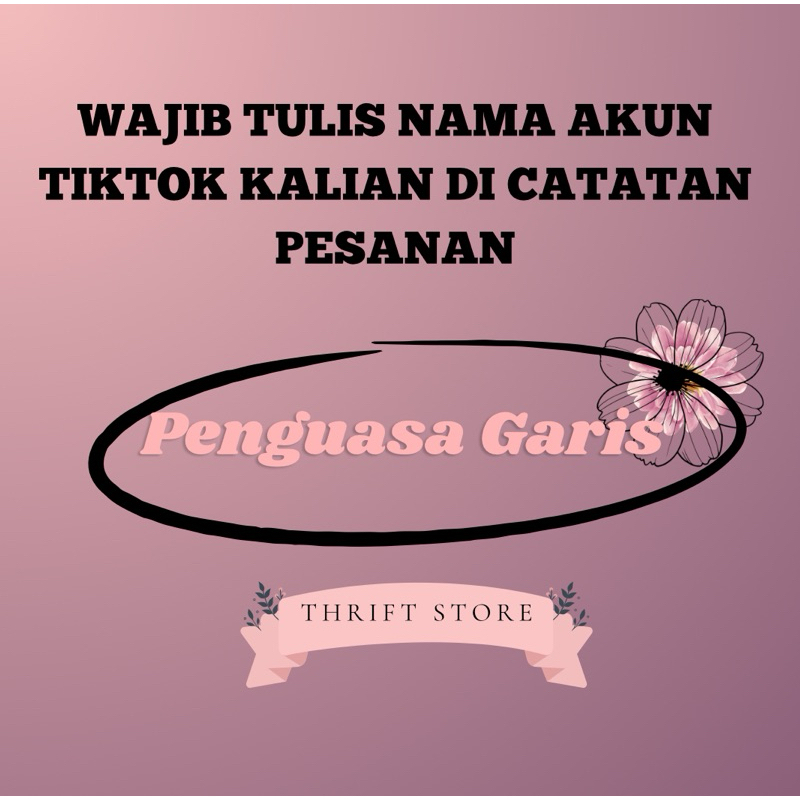 Penguasa Garis Thrift Jaket tebal/tipis 55K/175k