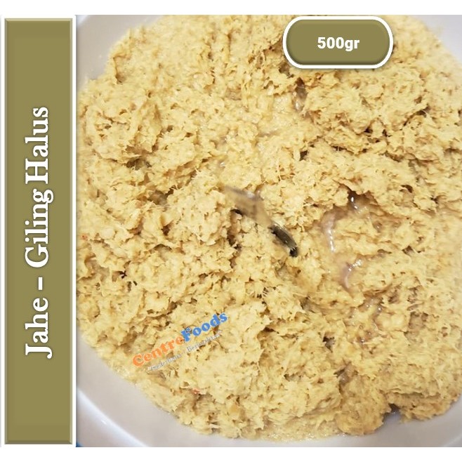

Jahe Giling Halus - Bumbu Basah Gilling Halus Fresh | 500gr [ Harga Per 0,5 Kg ]